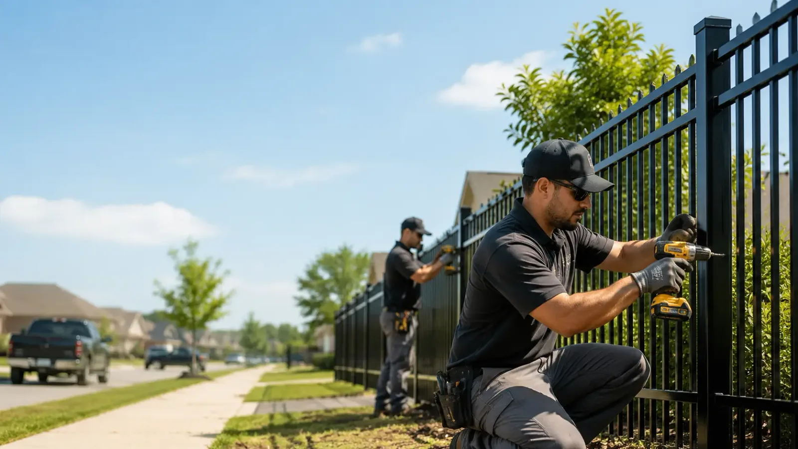 Metal Fence Installation in Choudrant, LA